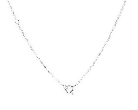 Green Jade Necklace in White Gold | Modern Jade Designs by TRACE