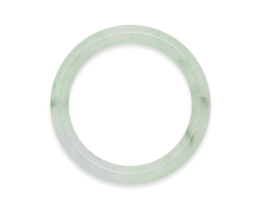 Watercolor Green Jade Bangle | Shop jade online at tracejade.com