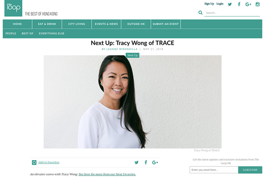 Featured on The Loop HK | Tracy Wong of TRACE | Hong Kong jade jewelry