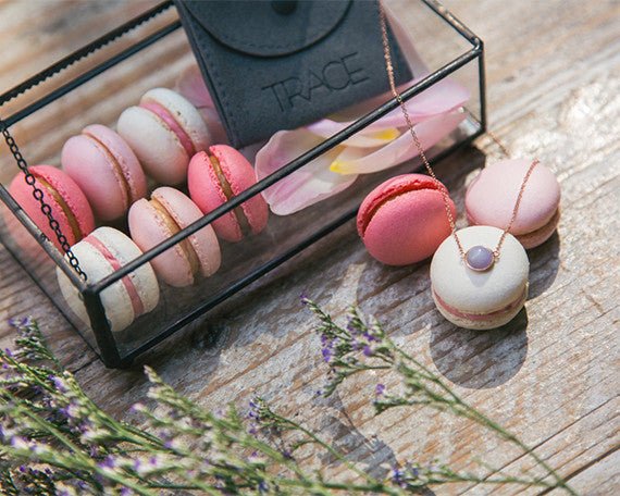 Jewelry and macaron gift set | TRACE and Jouer Hong Kong