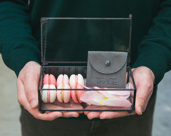 Valentine's Day Gift For Her | pink macarons + jade jewelry | Jouer and TRACE