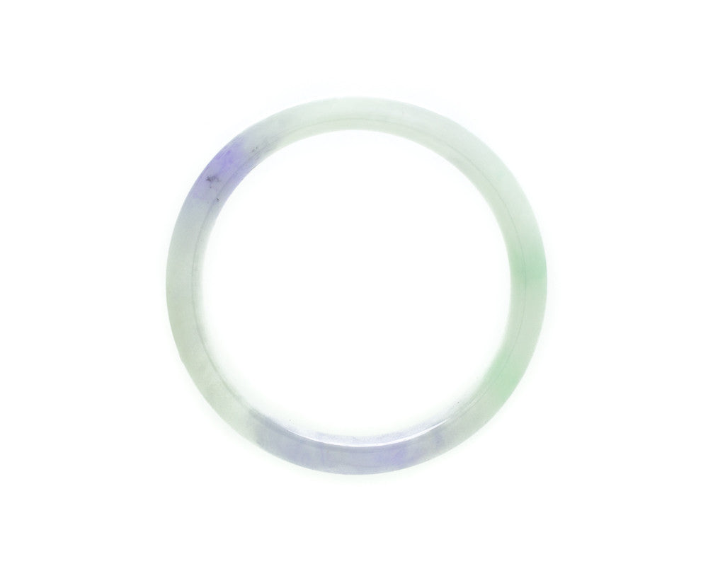 Baby Bangles | Purple and Green Jade by tracejade.com