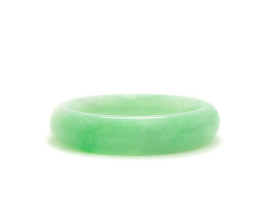 Jade Baby Bangle in Green Jade