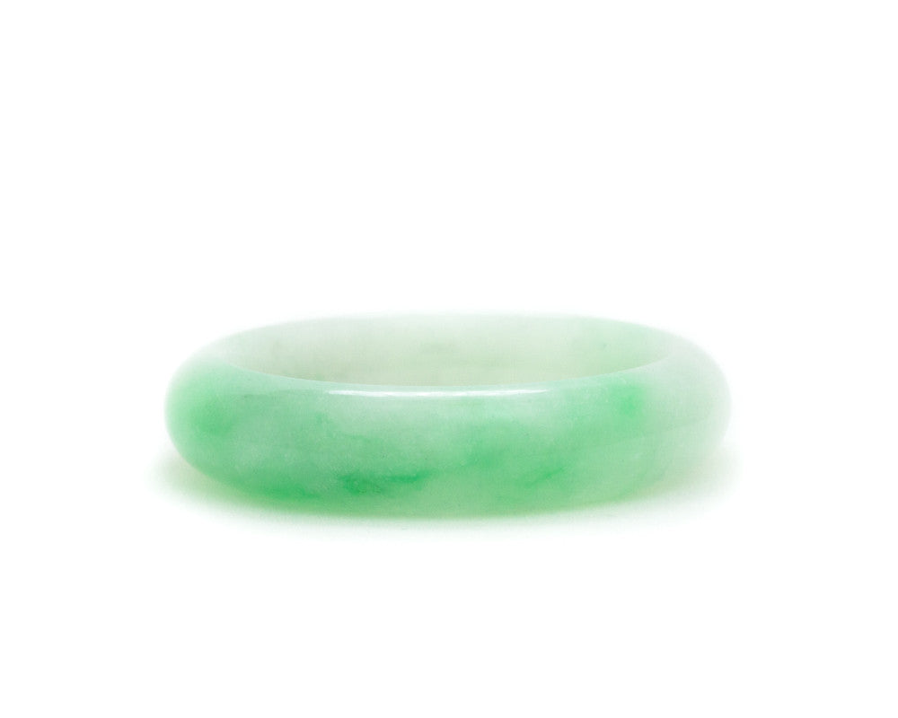 Jade Baby Bangle in Green Jade