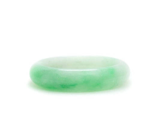 Jade Baby Bangle in Green Jade