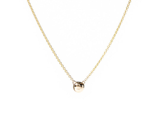 Intense green round jadeite necklaces | Solid jade necklaces at TRACE