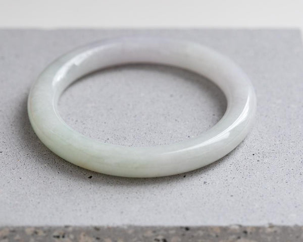 Multi-color Jade Bangle in Purple and Green | High quality jadeite jade by TRACE