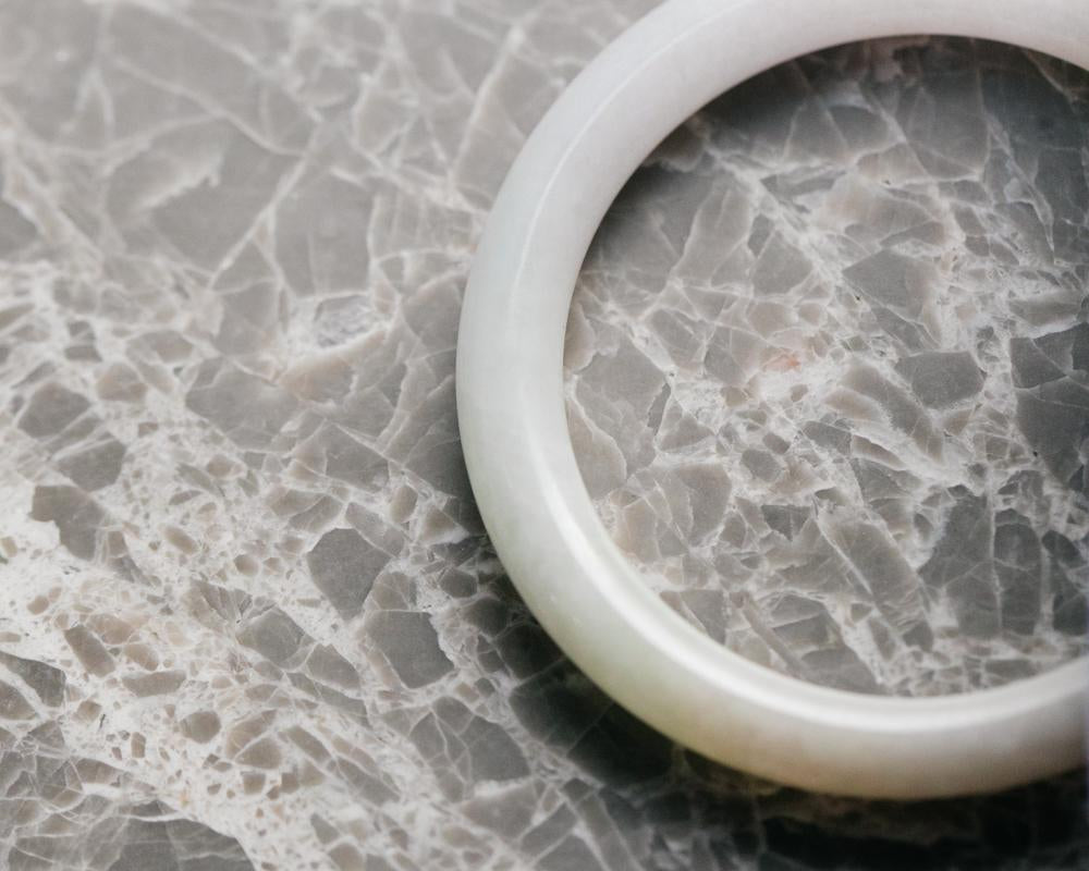 Multi Colored Jade Bangle | High Quality Jade | tracejade.com